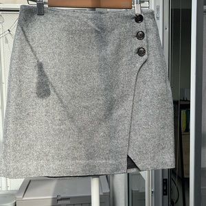 Banana Republic Herringbone Wool Blend Skirt